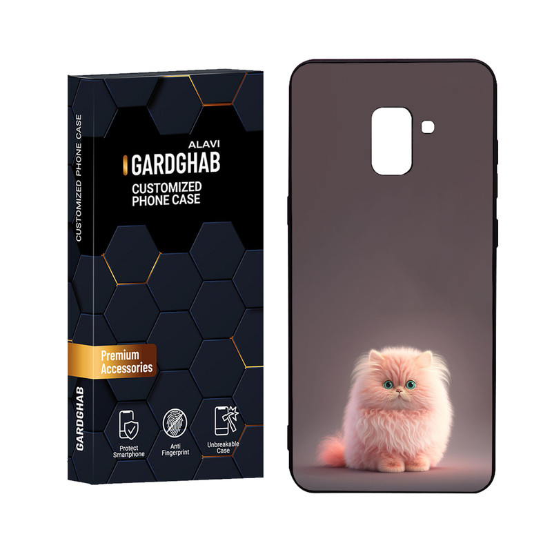 کاور گارد قاب علوی مدل Glass مناسب برای گوشی موبایل سامسونگ Galaxy A8 Plus