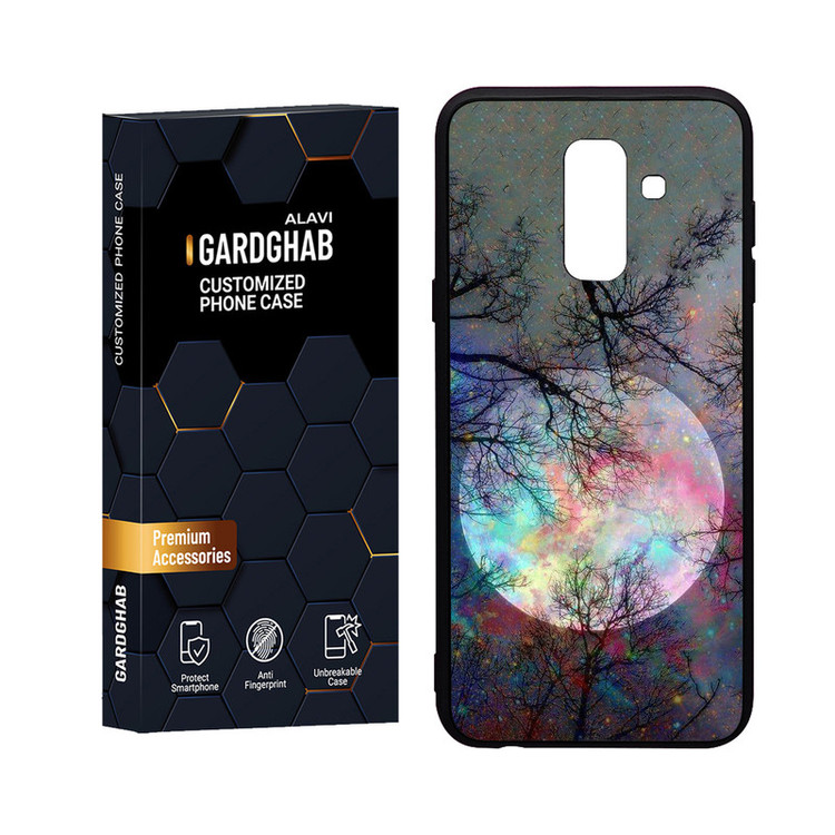 کاور گارد قاب علوی مدل Glass مناسب برای گوشی موبایل سامسونگ Galaxy A6 Plus