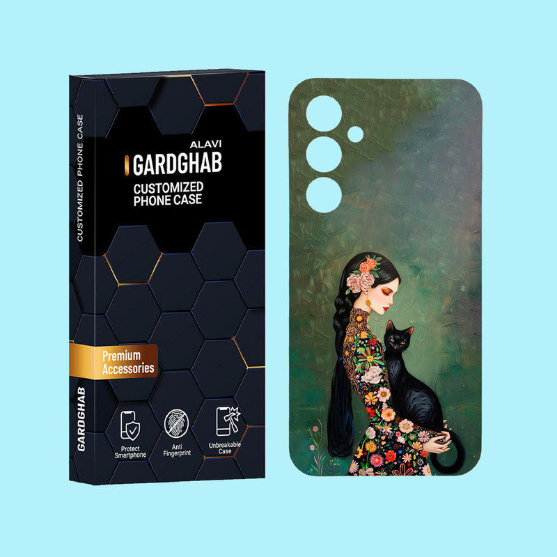 کاور گارد قاب علوی مدل دخترانه مناسب برای گوشی موبایل سامسونگ Galaxy A55