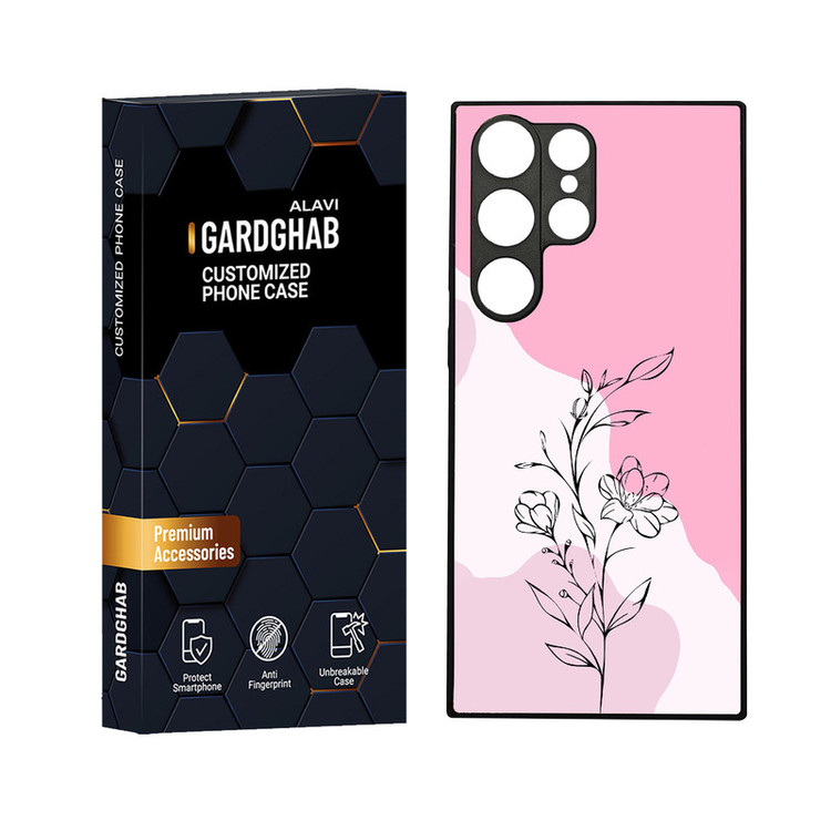 کاور گارد قاب علوی مدل دورژله ای مناسب برای گوشی موبایل سامسونگ Galaxy S23 Ultra
