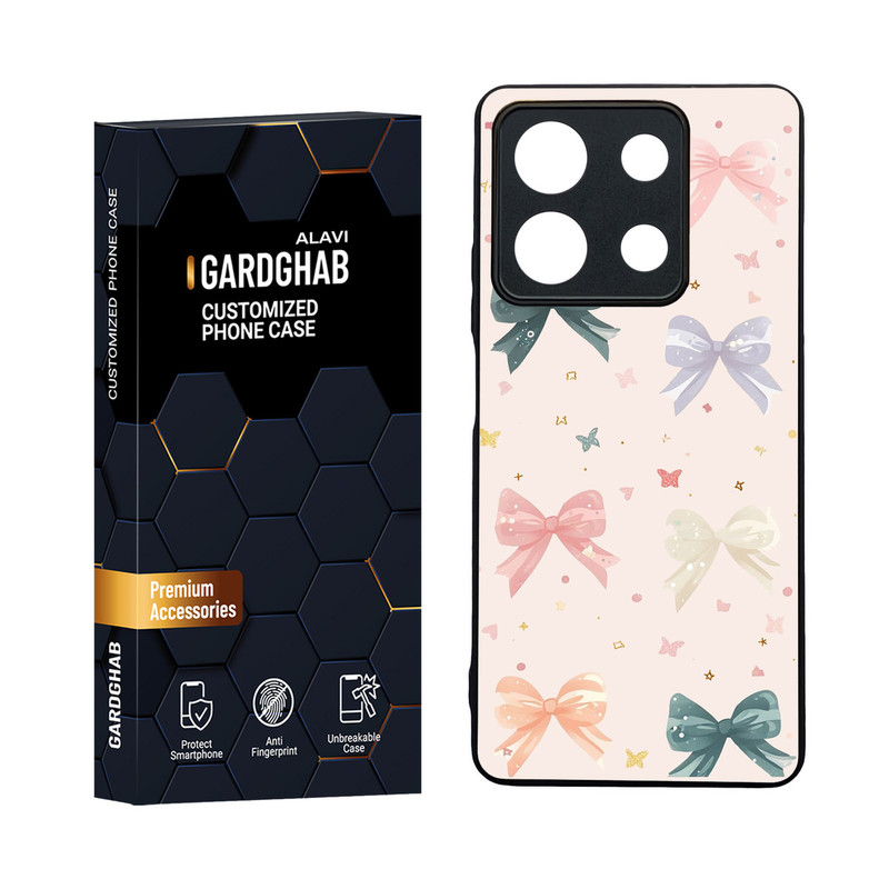 کاور گارد قاب مدل دورژله ای دخترانه مناسب برای گوشی موبایل شیائومی Redmi Note 13 5G
