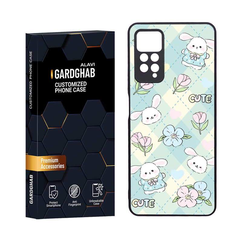 کاور گارد قاب مدل دور ژله ای فانتزی مناسب برای گوشی موبایل شیائومی Redmi Note 12 Pro 4G