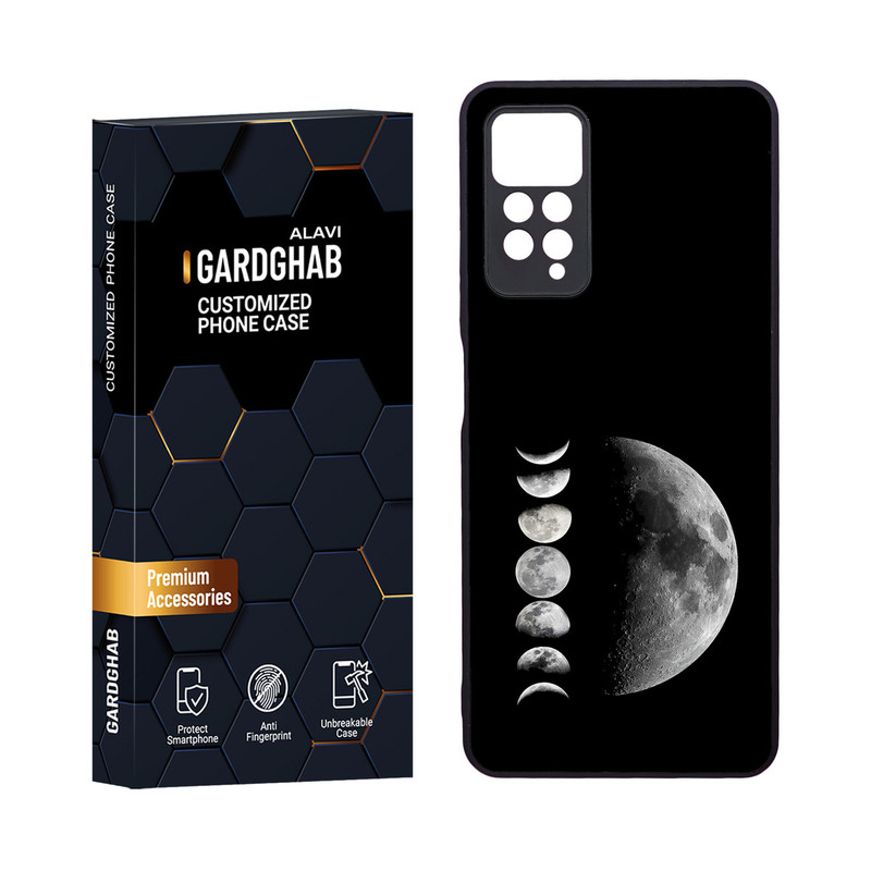 کاور گارد قاب مدل دور ژله ای کهکشان مناسب برای گوشی موبایل شیائومی Redmi Note 12 Pro 4G
