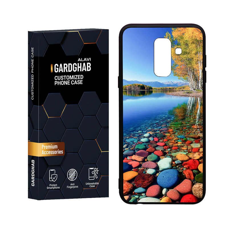 کاور گارد قاب علوی مدل Glass مناسب برای گوشی موبایل سامسونگ Galaxy J8 2018