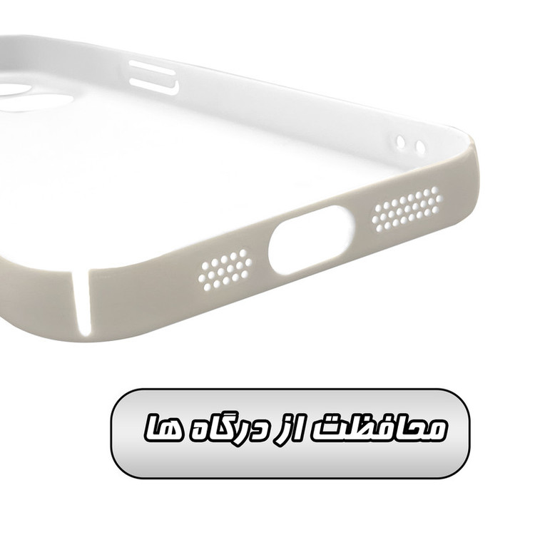 کاور گارد قاب مدل هنری مناسب برای گوشی موبایل اپل iPhone 15 Promax