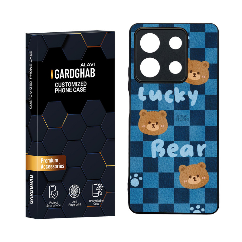 کاور گارد قاب مدل دورژله ای فانتزی مناسب برای گوشی موبایل شیائومی Redmi Note 13 5G
