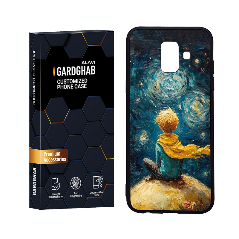 کاور گارد قاب علوی مدل Glass مناسب برای گوشی موبایل سامسونگ Galaxy A6