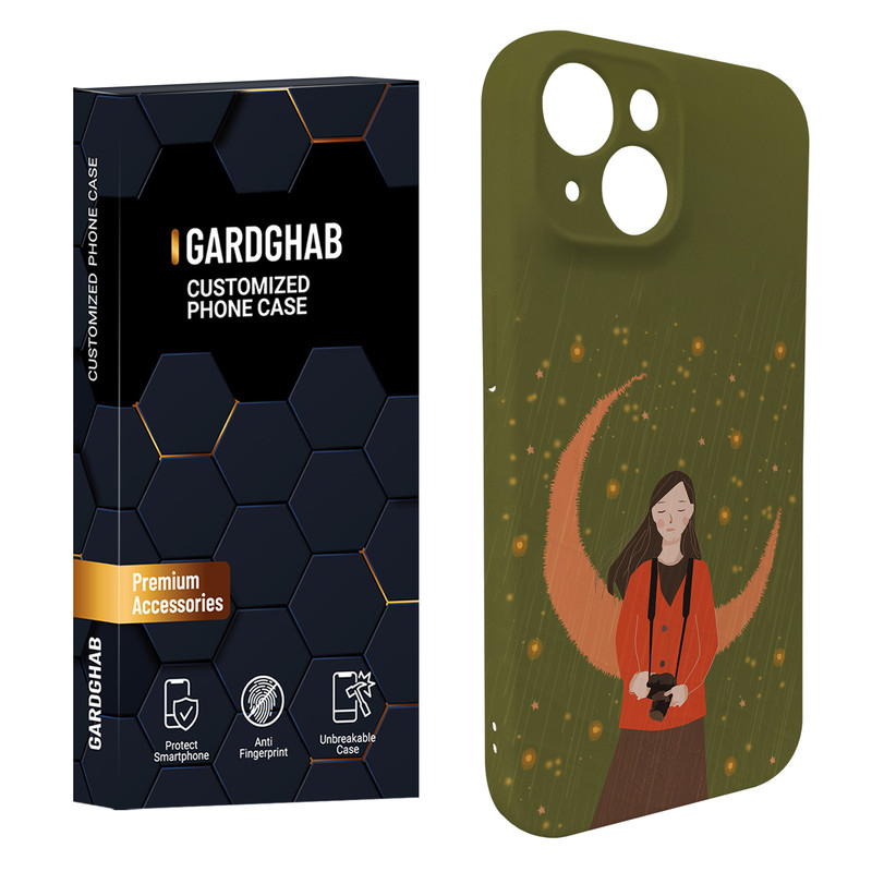 کاور گاردقاب مدل دخترانه مناسب برای گوشی موبایل اپل iphone15
