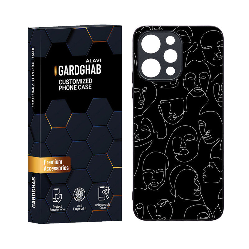 کاور گارد قاب مدل دورژله ای ساده و مینیمال مناسب برای گوشی موبایل شیائومی Redmi 12 4G / 12 5G
