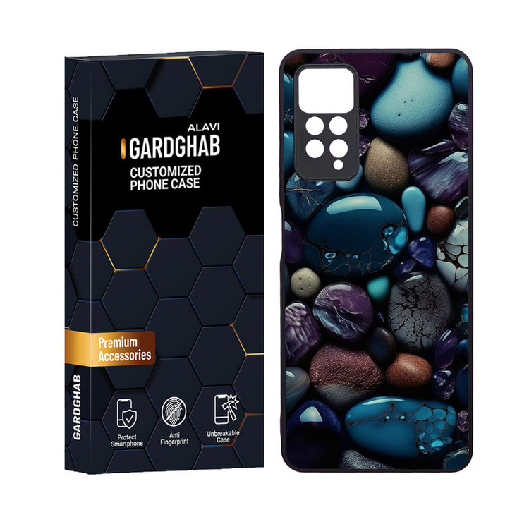 کاور گارد قاب علوی مدل دورژله ای هنری مناسب برای گوشی موبایل شیائومی Redmi Note 12 Pro 4G