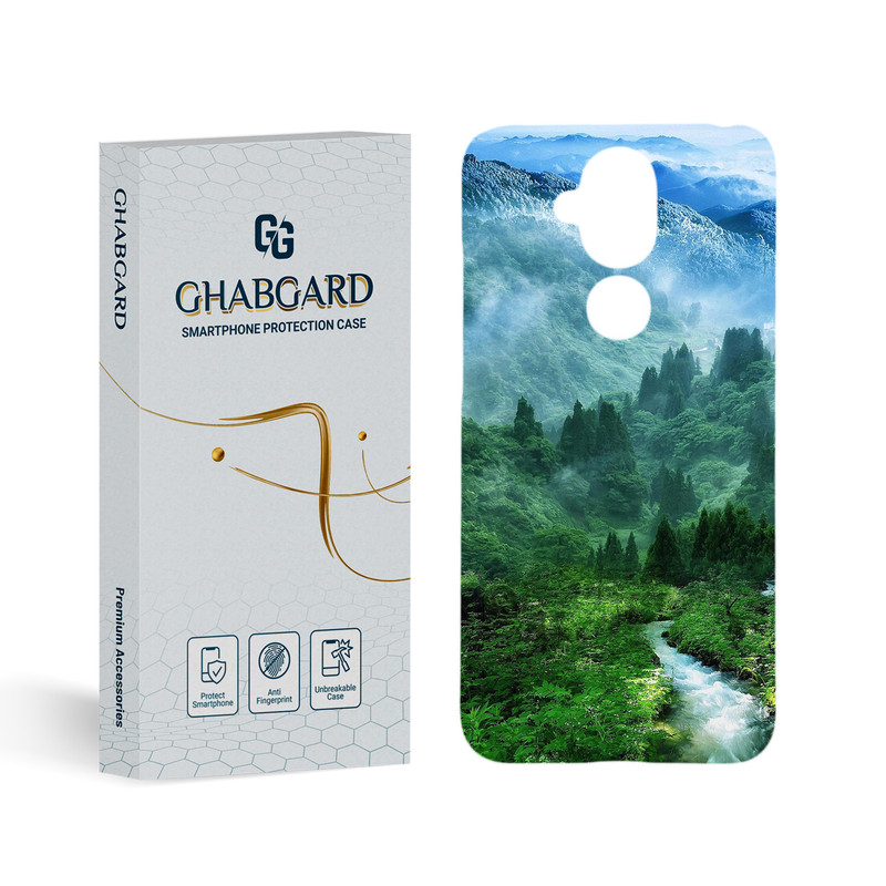 کاور قاب گارد مدل طبیعت مناسب برای گوشی موبایل نوکیا X7 / 8.1
