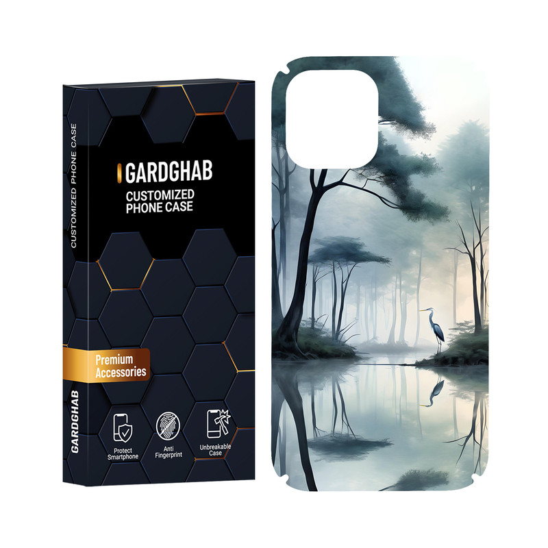 کاور گارد قاب مدل منظره وطبیعت مناسب برای گوشی موبایل اپل iPhone 12 Promax