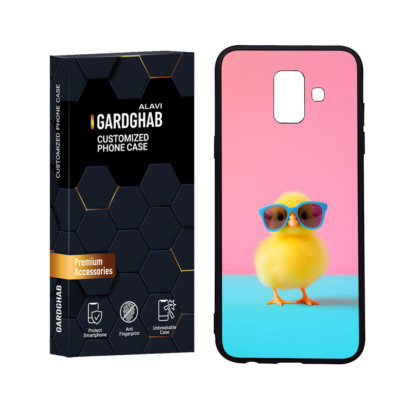 کاور گارد قاب علوی مدل Glass مناسب برای گوشی موبایل سامسونگ Galaxy A6