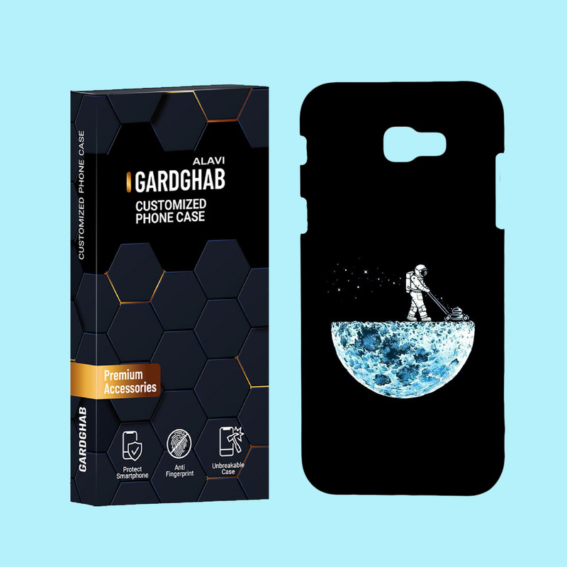 کاور گارد قاب علوی مدل کهکشان مناسب برای گوشی موبایل سامسونگ Galaxy A7 2017 / A720