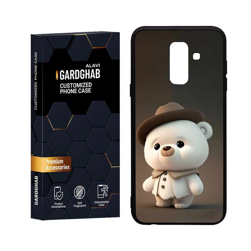 کاور گارد قاب علوی مدل Glass مناسب برای گوشی موبایل سامسونگ Galaxy J8 2018