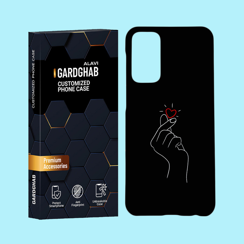 کاور گارد قاب علوی مدل عاشقانه مناسب برای گوشی موبایل سامسونگ Galaxy F13 4G / M13 4G
