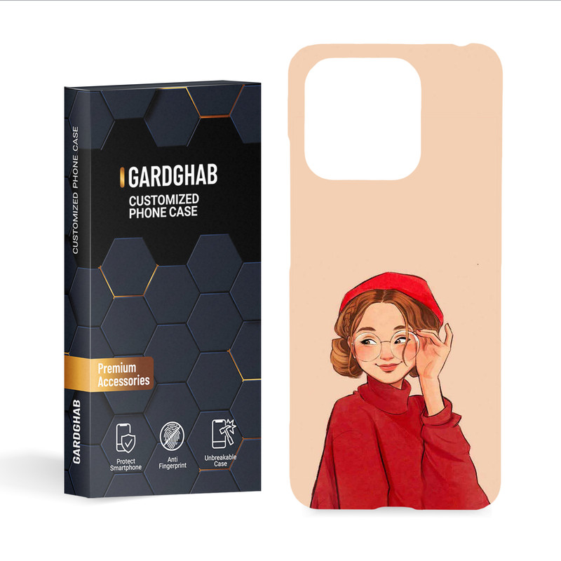کاور گارد قاب مدل دخترانه مناسب برای گوشی موبایل شیائومی Redmi 12C / Poco C55