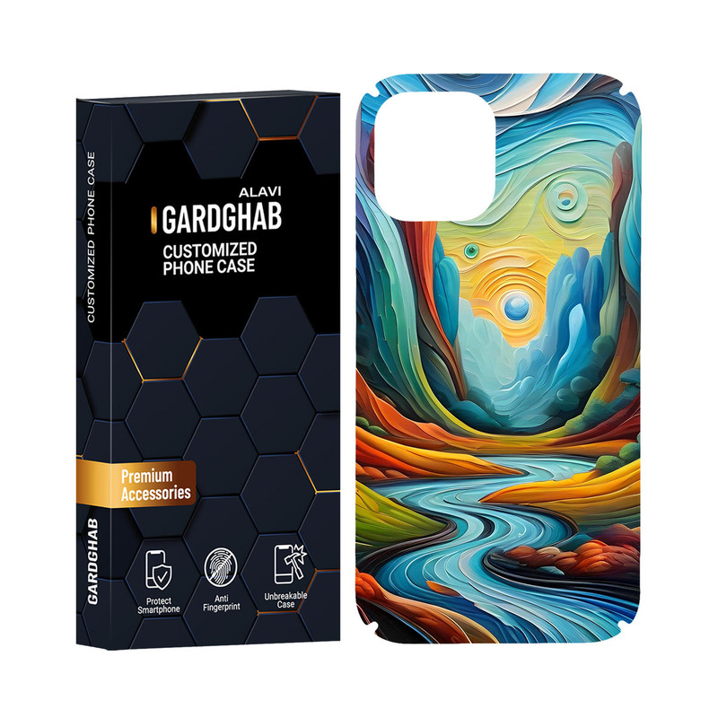 کاور گارد قاب مدل هنری مناسب برای گوشی موبایل اپل iPhone 12 Pro Max