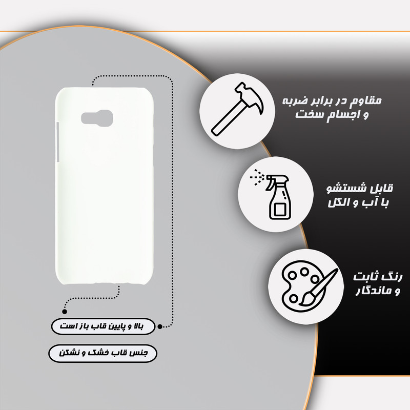 کاور گارد قاب علوی مدل حیوانات مناسب برای گوشی موبایل سامسونگ Galaxy A5 2017 / A520