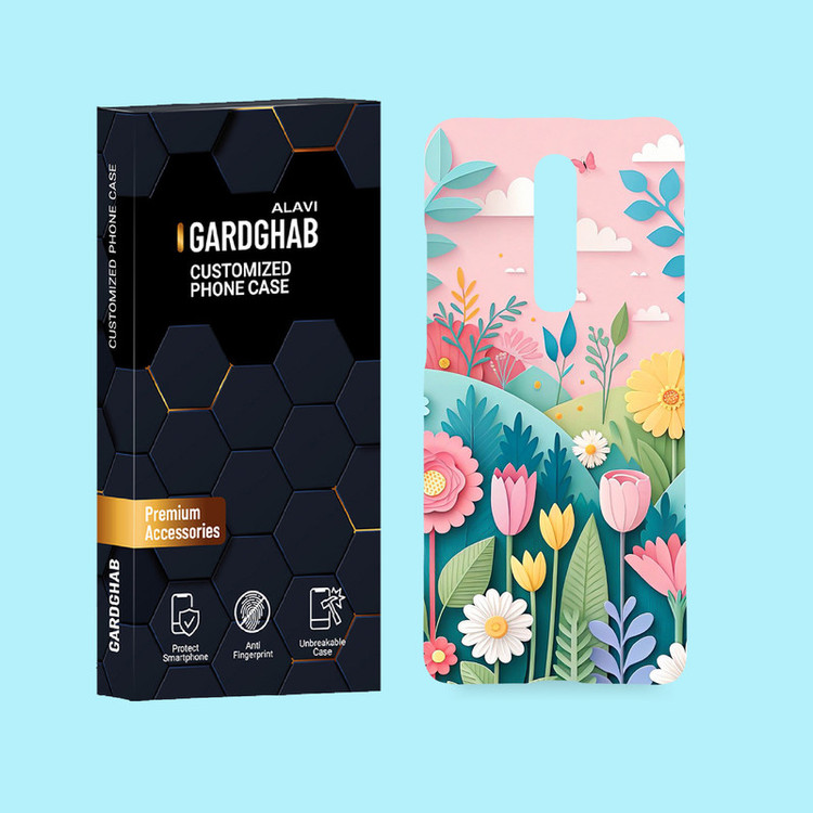 کاور گارد قاب علوی مدل گل مناسب برای گوشی موبایل شیائومی Redmi K20 / K20 Pro