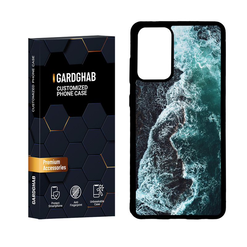 کاور گارد قاب مدل دور ژله ای منظره و طبیعت مناسب برای گوشی موبایل سامسونگ Galaxy A72