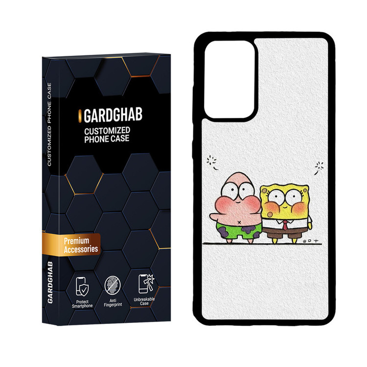 کاور گارد قاب مدل پشت گلس فانتزی مناسب برای گوشی موبایل سامسونگ Galaxy A72