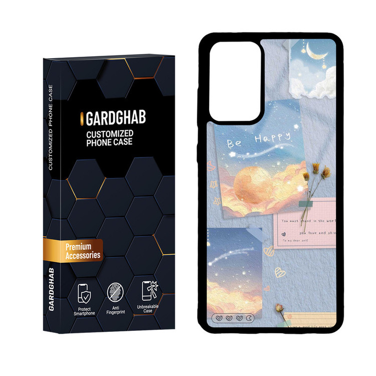 کاور گارد قاب مدل دور ژله ای فانتزی مناسب برای گوشی موبایل سامسونگ Galaxy A72