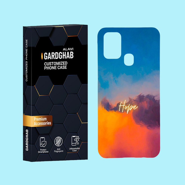 کاور گارد قاب علوی مدل متن مناسب برای گوشی موبایل سامسونگ Galaxy M31