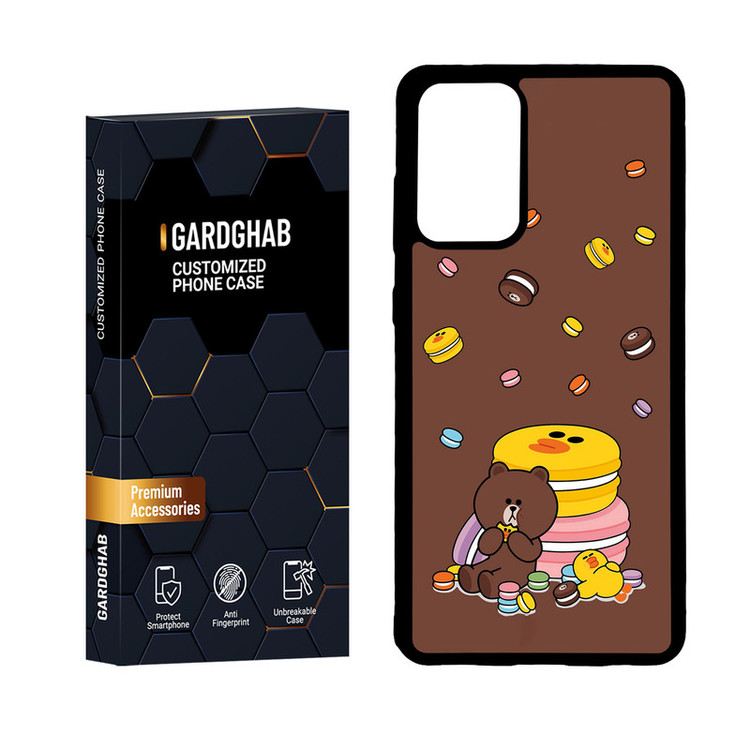 کاور گارد قاب مدل دور ژله ای فانتزی مناسب برای گوشی موبایل سامسونگ Galaxy A72