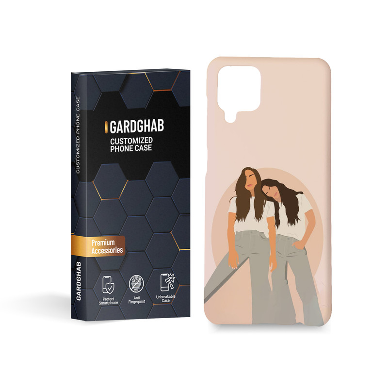 کاور گارد قاب مدل دخترانه مناسب برای گوشی موبایل سامسونگ Galaxy A12