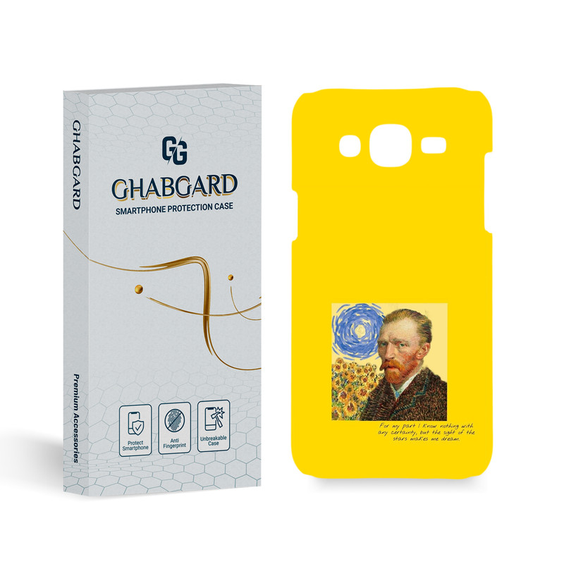 کاور قاب گارد مدل هنری مناسب برای گوشی موبایل سامسونگ Galaxy J5 2015 / J500