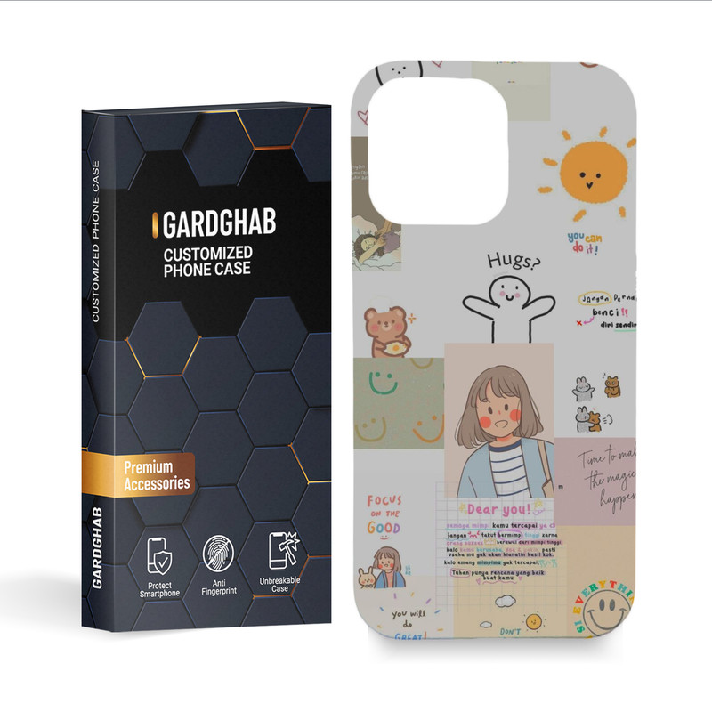 کاور گارد قاب مدل دخترانه مناسب برای گوشی موبایل اپل iPhone 14 ProMax