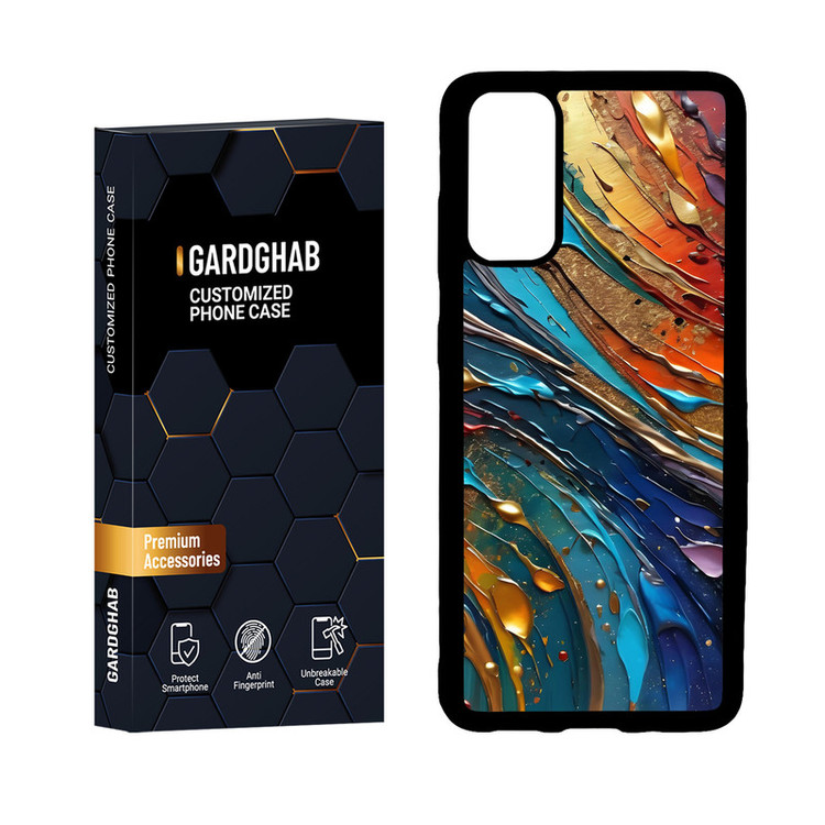 کاور گارد قاب مدل دور ژله ای ساده مناسب برای گوشی موبایل سامسونگ Galaxy S20