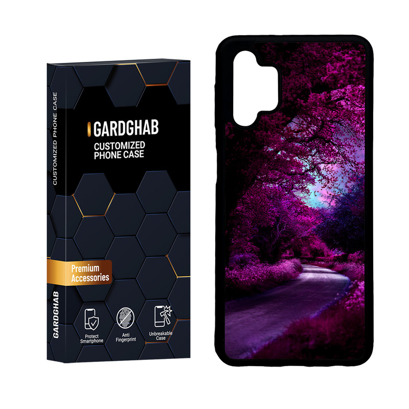 کاور گارد قاب مدل دور ژله ای منظره و طبیعت مناسب برای گوشی موبایل سامسونگ Galaxy A32 5G / M32 5G
