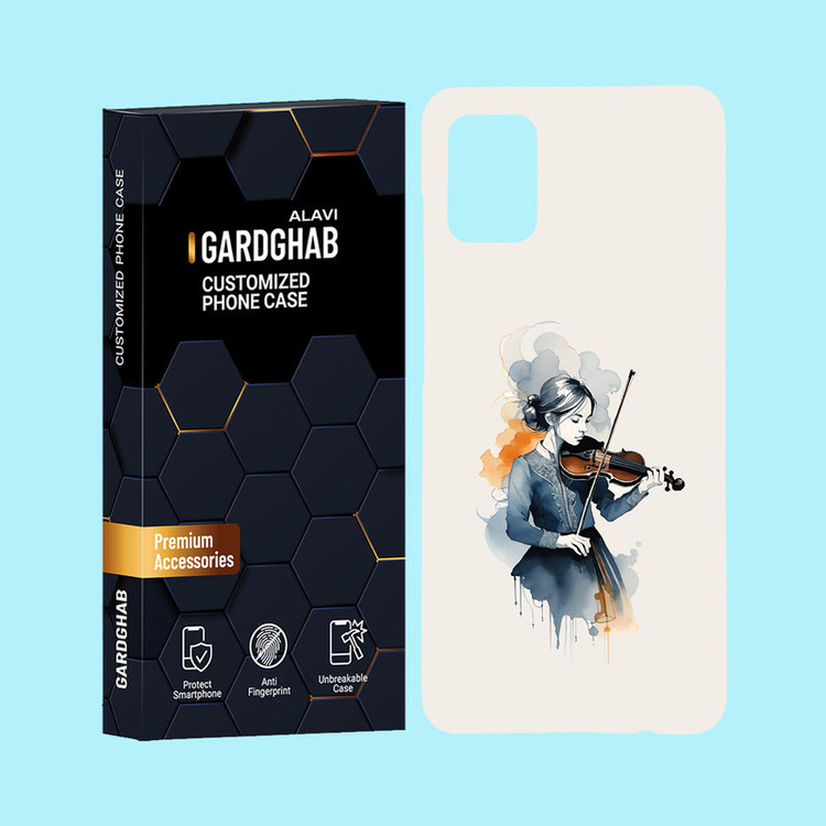 کاور گارد قاب علوی مدل ساز و موزیک مناسب برای گوشی موبایل سامسونگ Galaxy A31