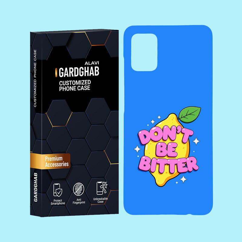 کاور گارد قاب علوی مدل متن مناسب برای گوشی موبایل سامسونگ Galaxy A31