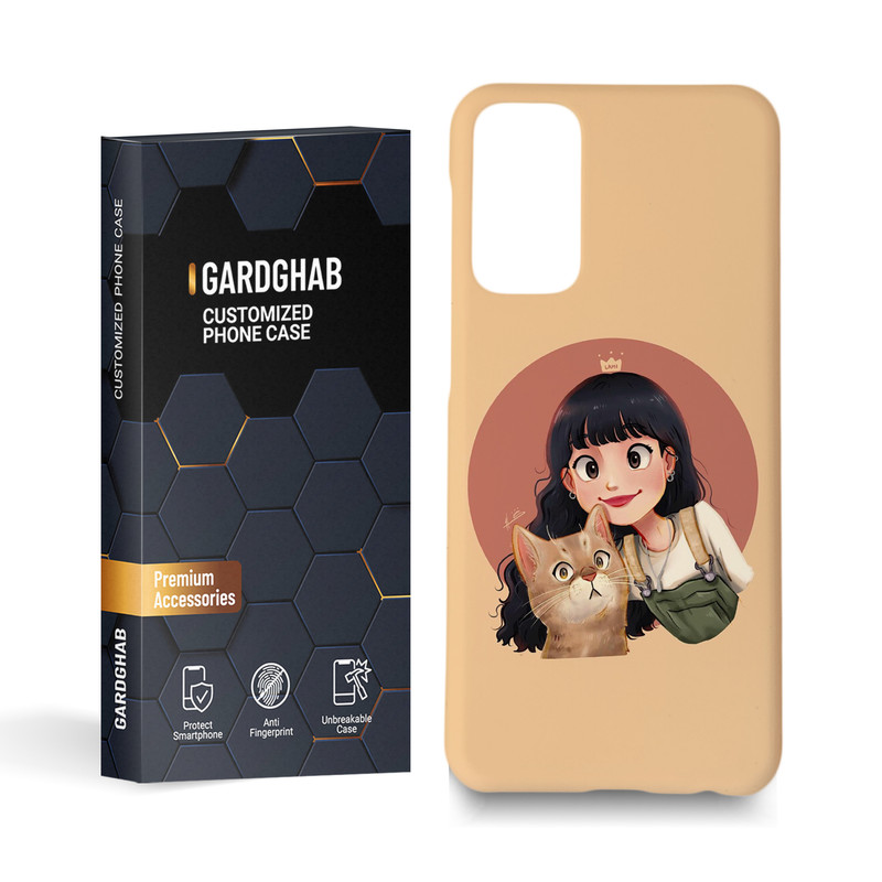 کاور گارد قاب مدل دخترانه مناسب برای گوشی موبایل سامسونگ  galaxy m23 / f23