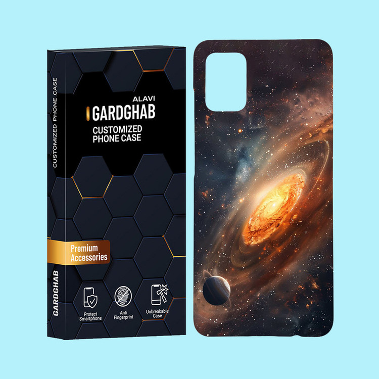 کاور گارد قاب علوی مدل کهکشان مناسب برای گوشی موبایل سامسونگ Galaxy A31