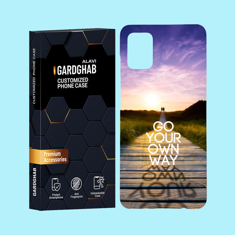 کاور گارد قاب علوی مدل متن مناسب برای گوشی موبایل سامسونگ Galaxy A31