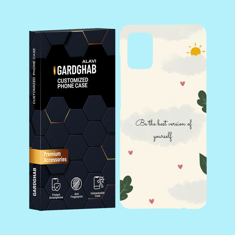 کاور گارد قاب علوی مدل عاشقانه مناسب برای گوشی موبایل سامسونگ Galaxy A31