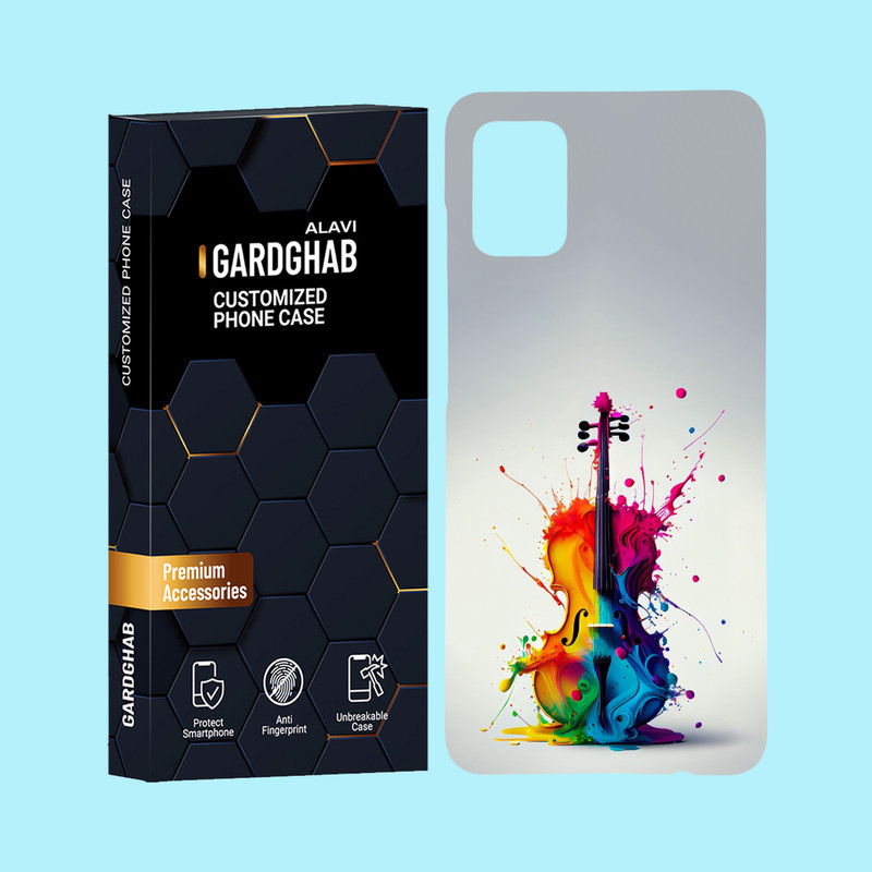 کاور گارد قاب علوی مدل ساز و موزیک مناسب برای گوشی موبایل سامسونگ Galaxy A31
