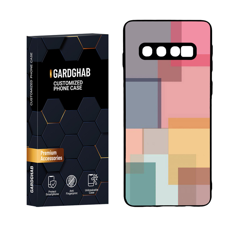 کاور گارد قاب مدل ساده مناسب برای گوشی موبایل سامسونگ Galaxy S10