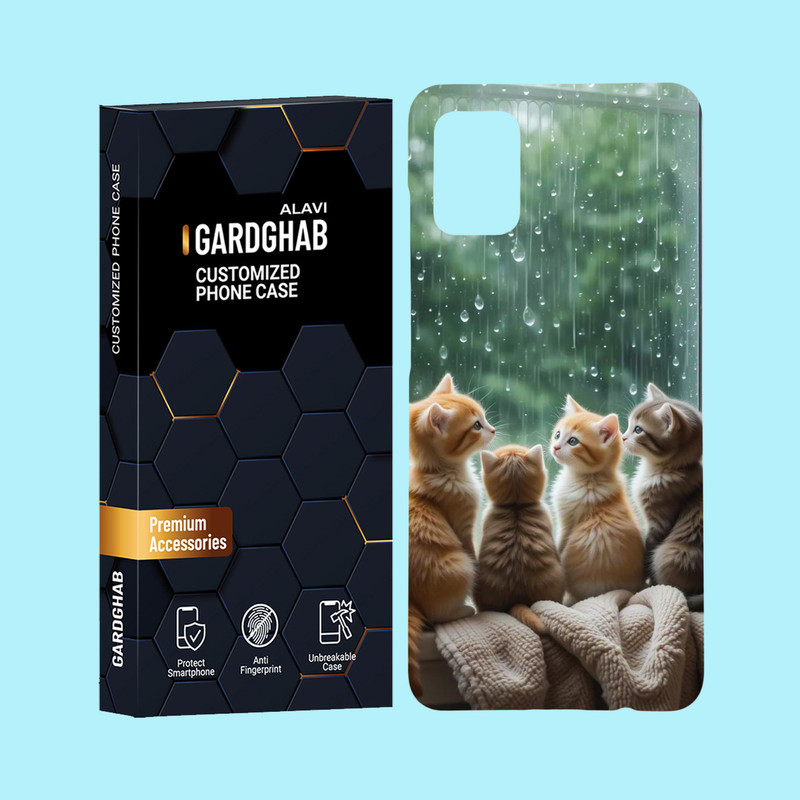 کاور گارد قاب علوی مدل حیوانات مناسب برای گوشی موبایل سامسونگ Galaxy A31