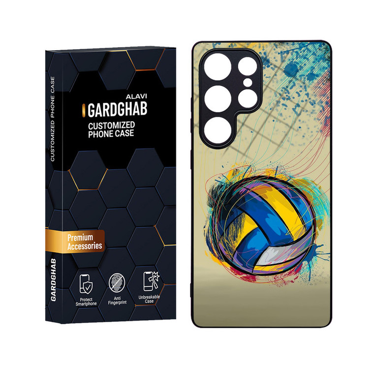 کاور گارد قاب علوی مدل Glass مناسب برای گوشی موبایل سامسونگ Galaxy S25 Ultra