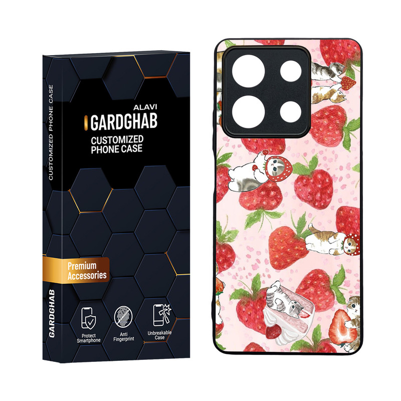 کاور گارد قاب مدل دورژله ای فانتزی مناسب برای گوشی موبایل شیائومی Redmi Note 13 5G