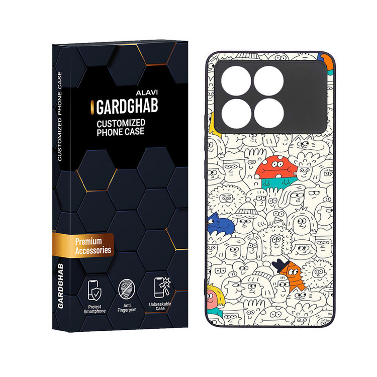 کاور گارد قاب علوی مدل ML مناسب برای گوشی موبایل شیائومی Redmi K70E