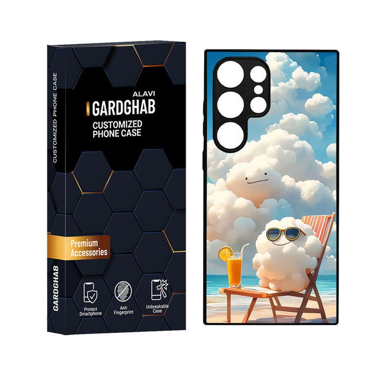 کاور گارد قاب علوی مدل دور ژله ای مناسب برای گوشی موبایل سامسونگ Galaxy S24 Ultra