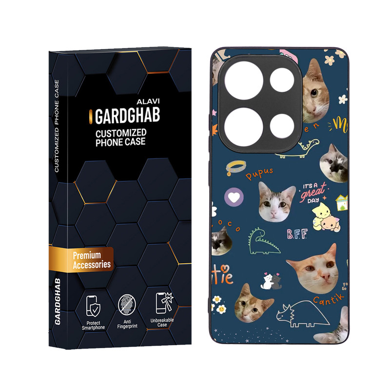 کاور گارد قاب علوی مدل دور ژله ای مناسب برای گوشی موبایل شیائومی Poco M6 Pro 4G
