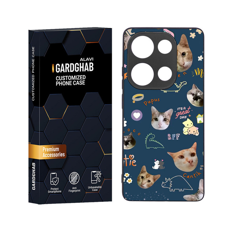 کاور گارد قاب علوی مدل دور ژله ای مناسب برای گوشی موبایل شیائومی Poco M6 Pro 4G