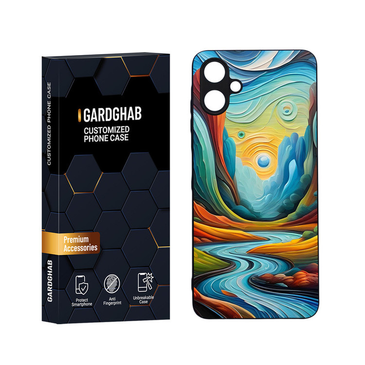 کاور گارد قاب مدل هنری مناسب برای گوشی موبایل سامسونگ Galaxy A06